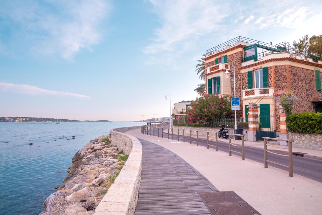 カンヌNid D'Amour Vue Mer - Pieds Dans L'Eau - Unique - Terrasse - Clim - Wifiアパートメント エクステリア 写真